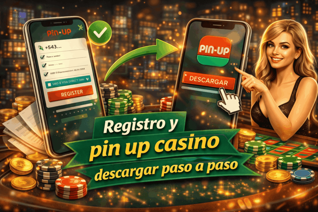Registro y pin up casino descargar paso